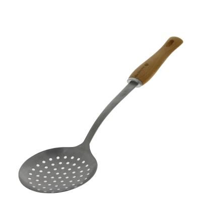 Pěnovačka / naběračka děrovaná B BOIS, široká, de Buyer