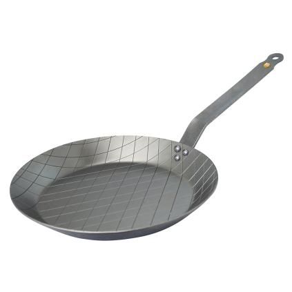 Pánev na steaky MINERAL B 24 cm, uhlíková ocel, de Buyer
