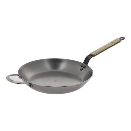 Pánev MINERAL B BOIS 32 cm, uhlíková ocel, de Buyer