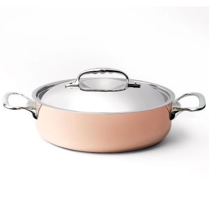 Kastrol PRIMA MATERA 20 cm, 1,7 l, na indukci, měď, de Buyer