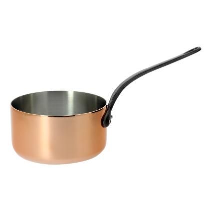 Rendlík INOCUIVRE 20 cm, 3,3 l, s litinovou rukojetí, měď, de Buyer