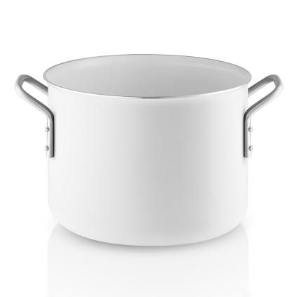 Hrnec WHITE LINE 20 cm, 4,8 l, keramický povrch, Eva Trio