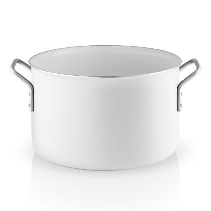 Hrnec WHITE LINE 24 cm, 7 l, keramický povrch, Eva Trio