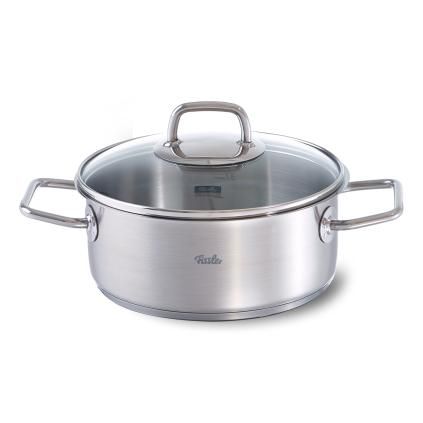 Kastrol VISEO 20 cm, 2,4 l, nerez, Fissler
