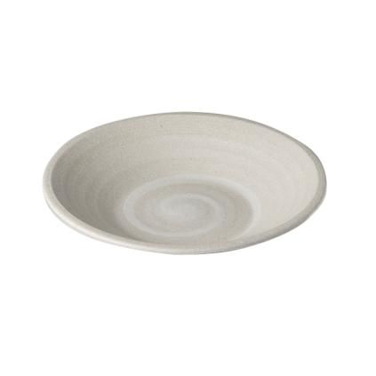 Jídelní miska RECYCLED 23 cm, 450 ml, bílá, keramika, MIJ