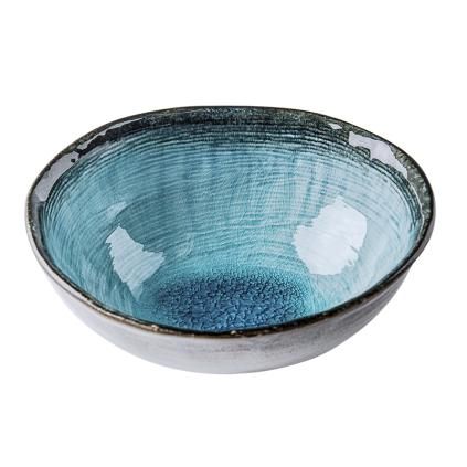 Jídelní miska SKY BLUE 17 cm, 450 ml, ovál, MIJ