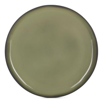 Jídelní talíř CARACTERE, khaki Cardamon, REVOL