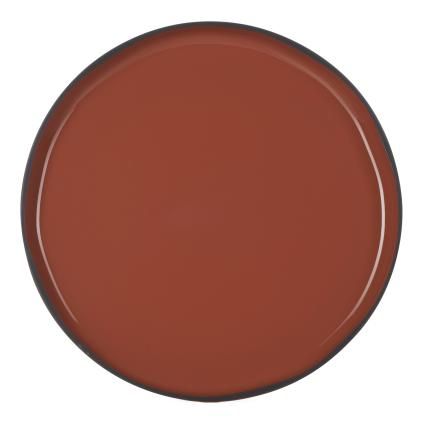 Jídelní talíř CARACTERE, velký, skořicová Cinnamon, REVOL