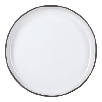 Jídelní talíř CARACTERE GOURMET, bílá White Cumulus, REVOL