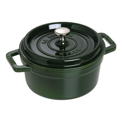 Hrnec 22 cm, 2,6 l, bazalková, litina, Staub
