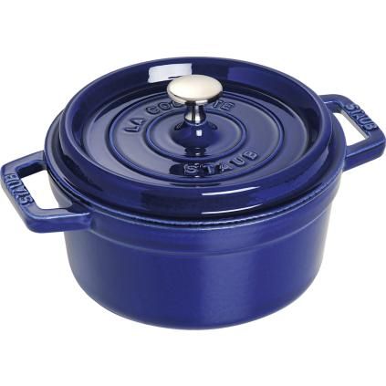 Hrnec 24 cm, 3,8 l, tmavě modrá, litina, Staub