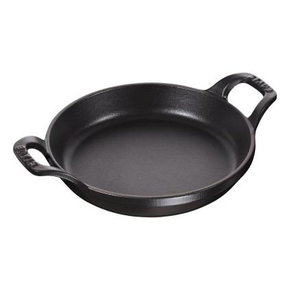 Kulatý litinový pekáč černý O 16 cm Staub