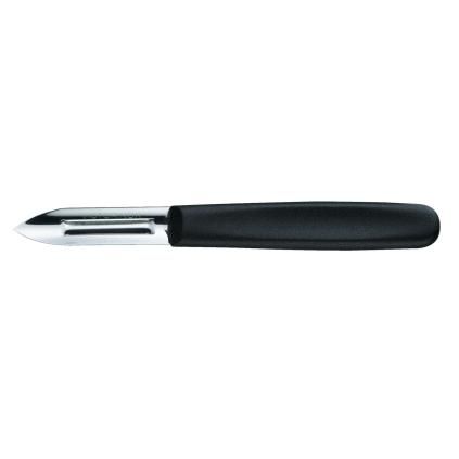 Škrabka na zeleninu, oboustranná, černá, Victorinox