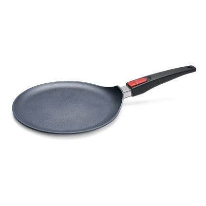 Pánev na palačinky DIAMOND LITE 26 cm, s odnímatelnou rukojetí, titan, WOLL
