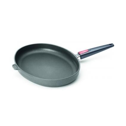 Pánev na ryby TITANIUM NOWO 38 x 28 cm, s odnímatelnou rukojetí, titan, WOLL