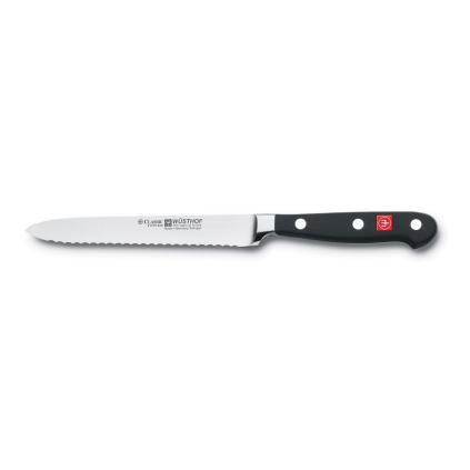 Univerzální nůž CLASSIC 14 cm, se zoubkovaným ostřím, WÜSTHOF