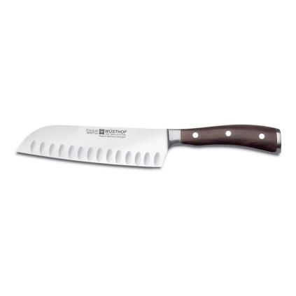 Santoku nůž IKON 17 cm, s výbrusem, WÜSTHOF