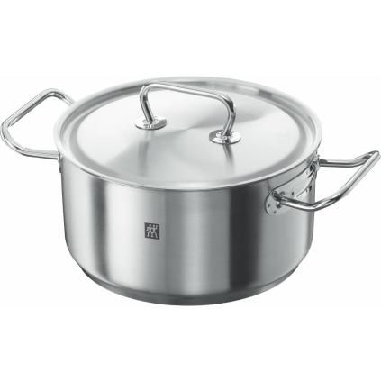 Kastrol TWIN CLASSIC 24 cm, 4,5 l, mat, nerez, ZWILLING