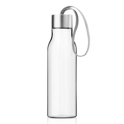 Lahev na pití 0,5 l s mramorově šedým řemínkem Eva Trio