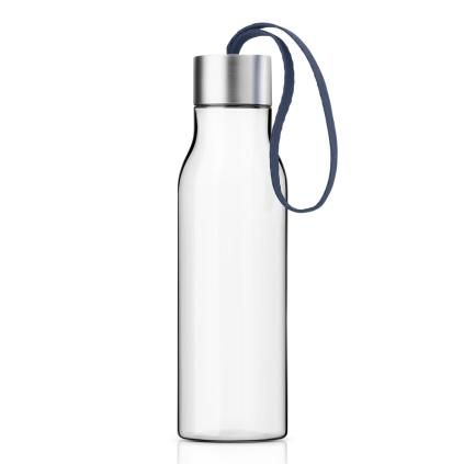 Láhev na vodu 500 ml,  námořnicky modrý řemínek, Eva Solo