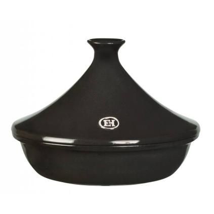 Tajine 2 l, antracitová Charcoal, keramika, Emile Henry