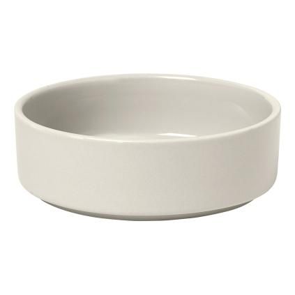 Jídelní miska MIO 14 cm, nízká, krémová, Blomus