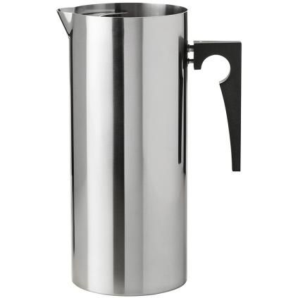 Džbán na vodu ARNE JACOBSEN 2 l, stříbrná, Stelton