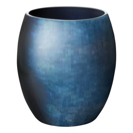 Váza STOCKHOLM HORIZON 16 cm, modrá, hliník, Stelton