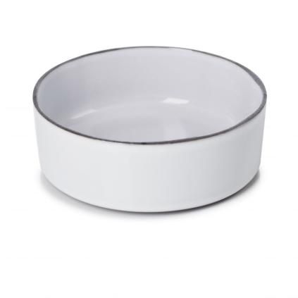 Hluboký talíř CARACTERE 14 cm, s vysokým okrajem, šedá, REVOL