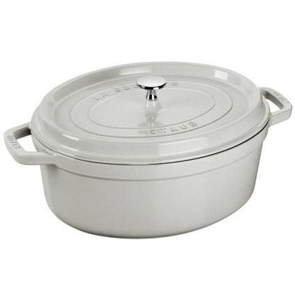 Hrnec COCOTTE 23 cm, 2,4 l, bílý lanýž, litina, Staub