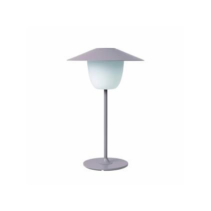 Přenosná stolní lampa, LED, nízká, starorůžová, Blomus
