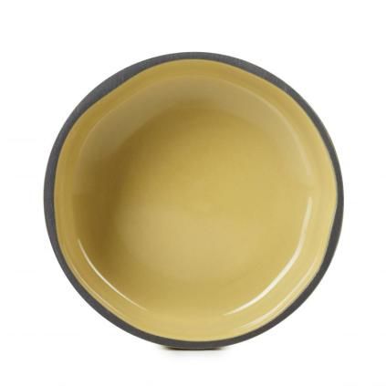 Jídelní miska CARACTERE 8 cm, hořčicová, REVOL