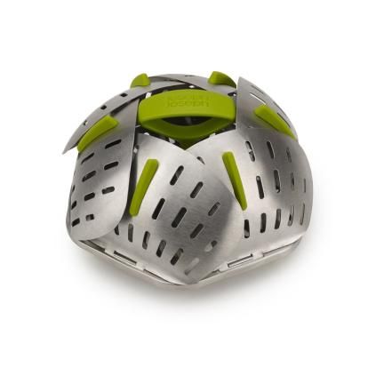 Pařák BLOOM STEEL 45033 , stříbrná, Joseph Joseph