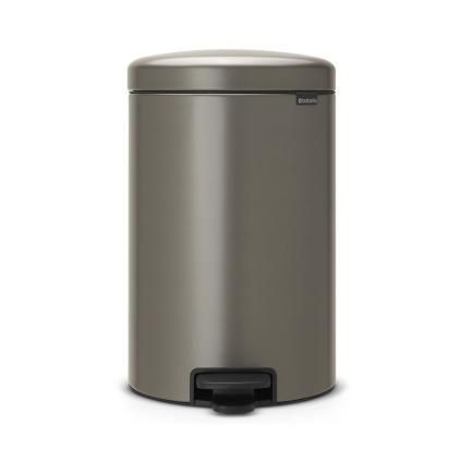 179033 pedalovy odpadkovy kos newlcon brabantia platinovy 20 l 1