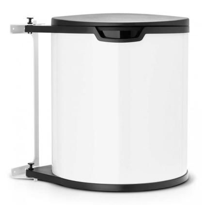 vestavny odpadkovy kos brabantia bily 15 l 1