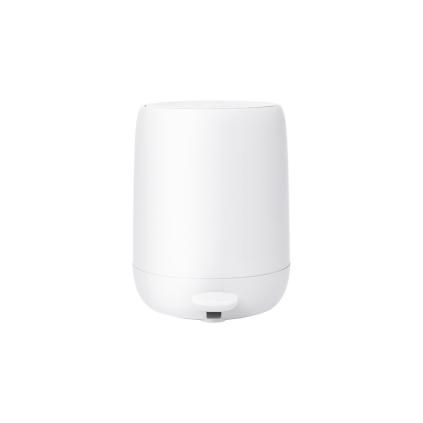 blomus pedaalemmer 5 liter sono white 66284