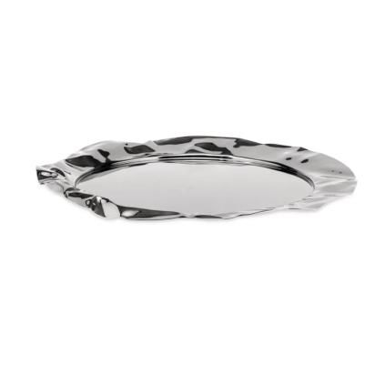 181529 181529 dekoracni misa fiox alessi 44 cm stribrna 1