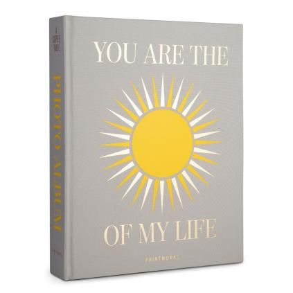 Fotoalbum YOU ARE THE SUNSHINE L, šedá, Printworks