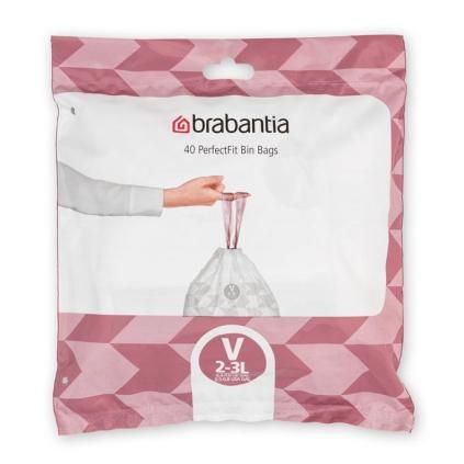 Sáčky do odpadkového koše V PERFECTFIT Brabantia 3 l, 40 ks 1