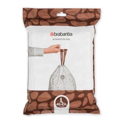 Sáčky do odpadkového koše  L PERFECTFIT 40-45 l, sada 40 ks, Brabantia