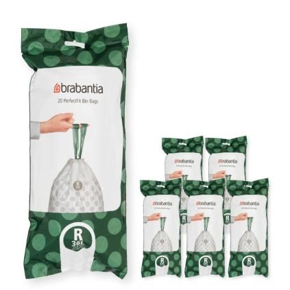 Sáčky do odpadkového koše R PERFECTFIT 36 l, sada 120 ks, Brabantia