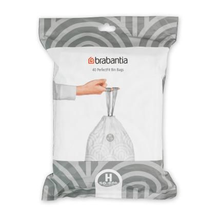 Sáčky do odpadkového koše H PERFECTFIT 50-60 l, sada 40 ks, Brabantia