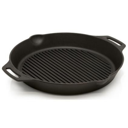 Grilovací pánev GP35 35 cm, se dvěma úchyty, litina, Petromax