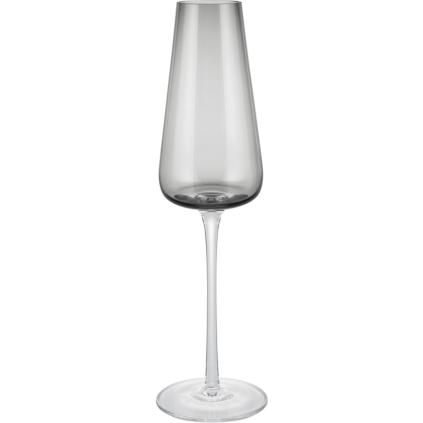 Sklenice na šampaňské BELO 200 ml, sada 2 ks, šedá, Blomus