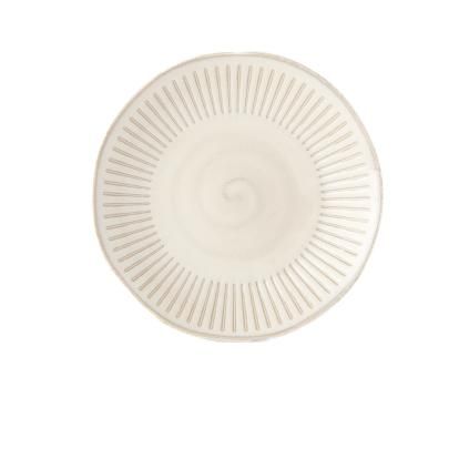 Předkrmový talíř RIDGED ALABASTER 20 cm, MIJ