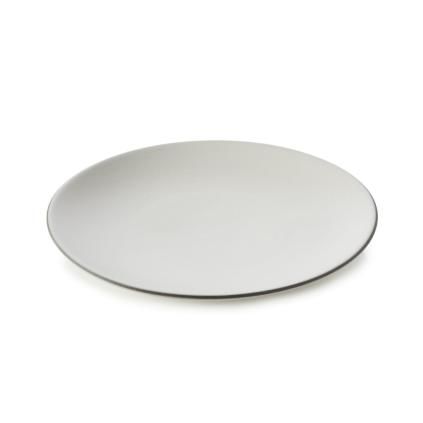 Sada talířů na chléb EQUINOXE REVOL 16 cm, 6 ks bílá bavlna