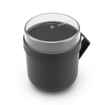 Box na polévku MAKE & TAKE 600 ml, tmavě šedá, Brabantia