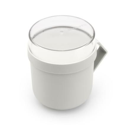 Box na polévku MAKE & TAKE 600 ml, světle šedá, Brabantia