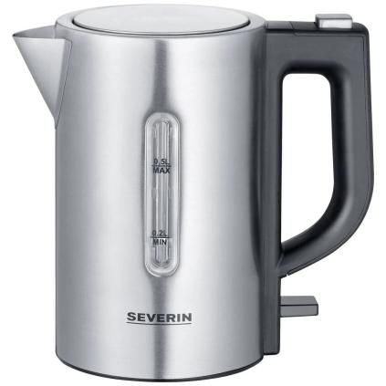 Rychlovarná konvice WK 3647 500 ml, cestovní, stříbrná, Severin