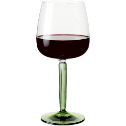 Sklenice na červené víno HAMMERSHOI 490 ml, sada 2 ks, zelená, Kähler